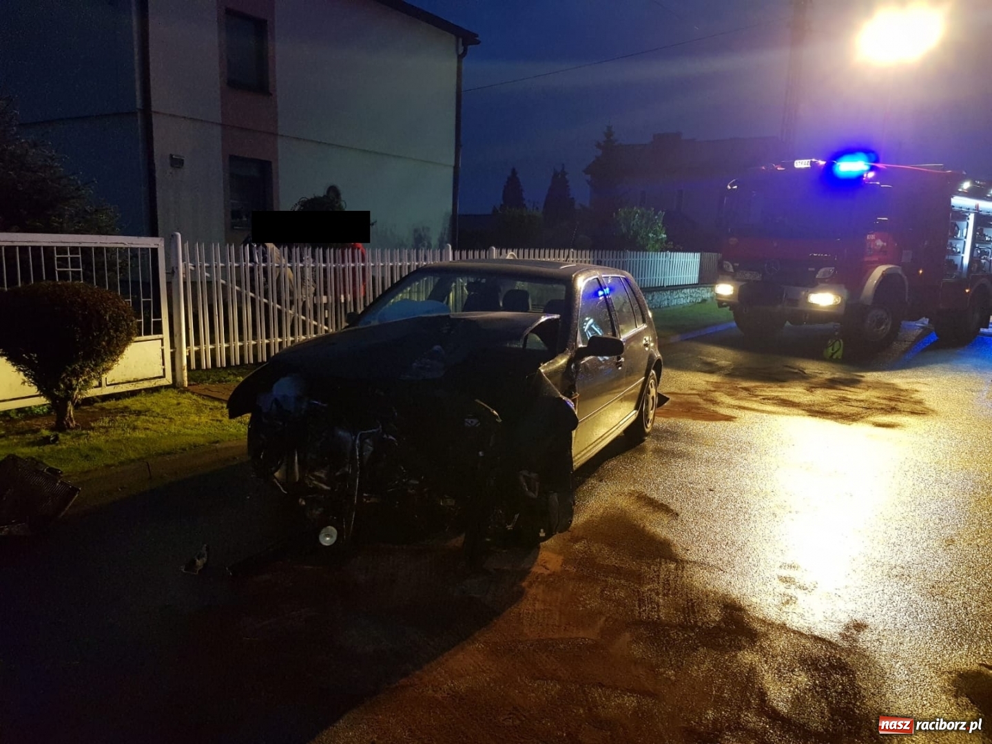 Zdjęcie w galerii na portalu naszraciborz.pl: Młody kierowca mocno przesadził z prędkością [FOTO]  wiadomości z regionu