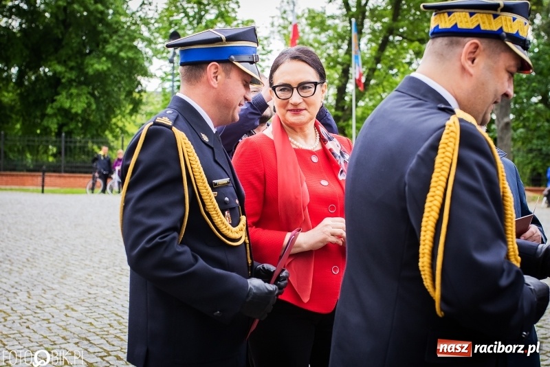 Zdjęcie w galerii na portalu naszraciborz.pl: Bogu na chwałę, ludziom na pożytek. Strażacy świętowali na zamku [FOTO i WIDEO] wiadomości z regionu