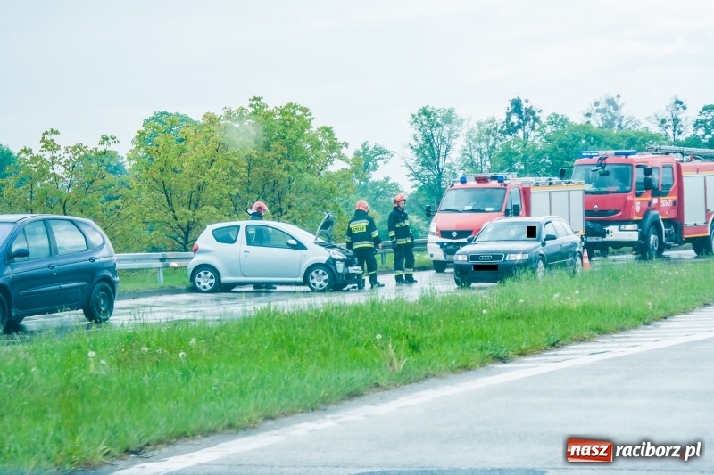 Zdjęcie w galerii na portalu naszraciborz.pl: Kolizje, plamy oleju i owady. Strażackie podsumowanie weekendu wiadomości z regionu