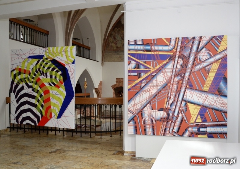 Zdjęcie w galerii na portalu naszraciborz.pl: Bez tytułu. Wystawa prac Mariana Solisza w Muzeum  wiadomości z regionu