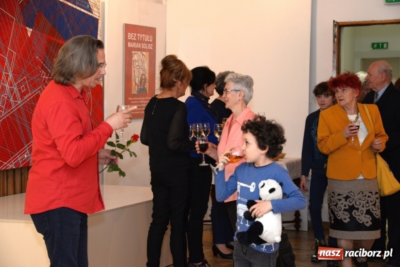 Zdjęcie w galerii na portalu naszraciborz.pl: Bez tytułu. Wystawa prac Mariana Solisza w Muzeum  wiadomości z regionu