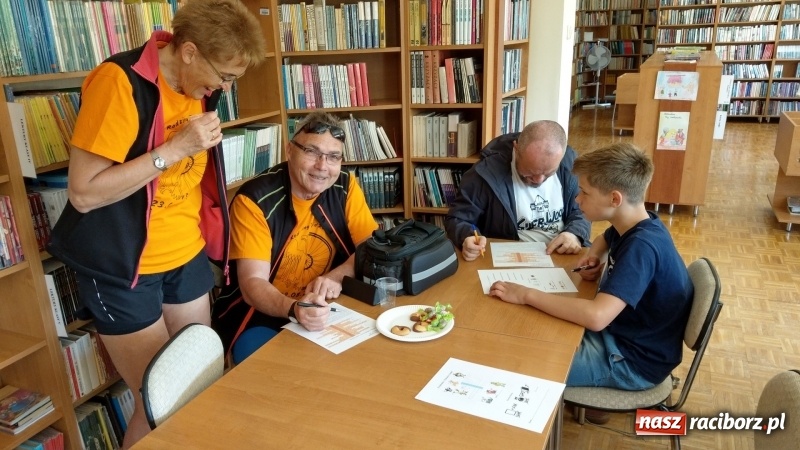 Zdjęcie w galerii na portalu naszraciborz.pl: Sobota na dwóch kółkach z raciborską biblioteką wiadomości z regionu