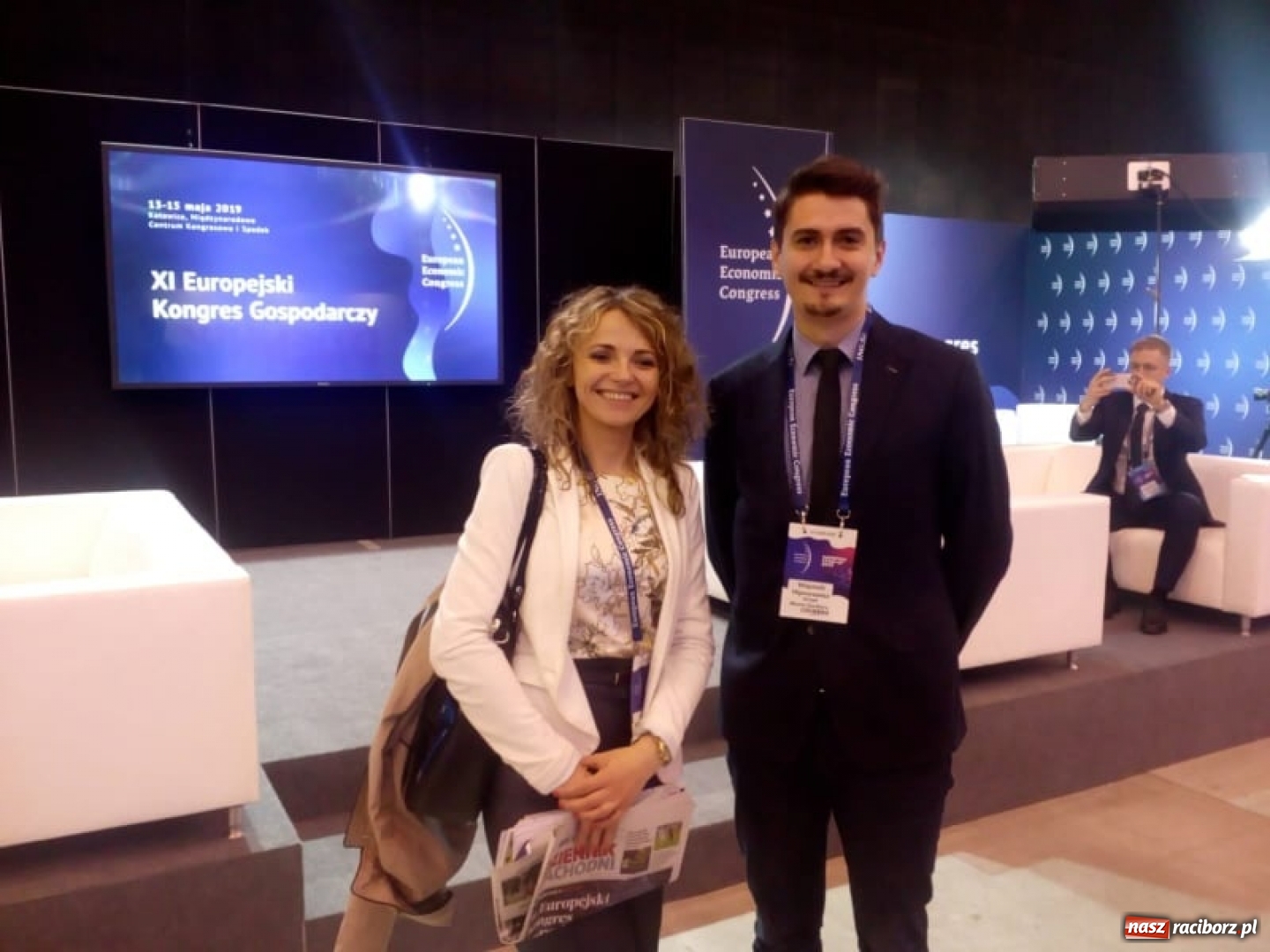 Zdjęcie w galerii na portalu naszraciborz.pl: Racibórz obecny na ECC w Katowicach  wiadomości z regionu