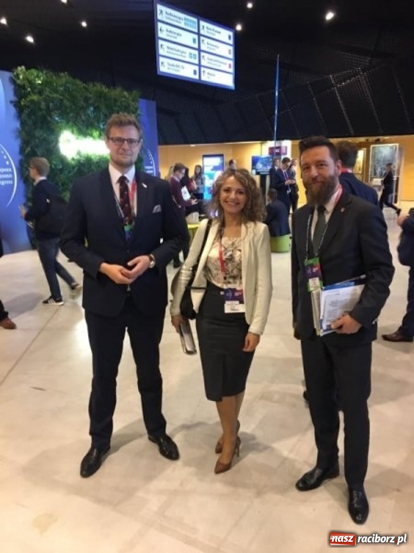 Zdjęcie w galerii na portalu naszraciborz.pl: Racibórz obecny na ECC w Katowicach  wiadomości z regionu