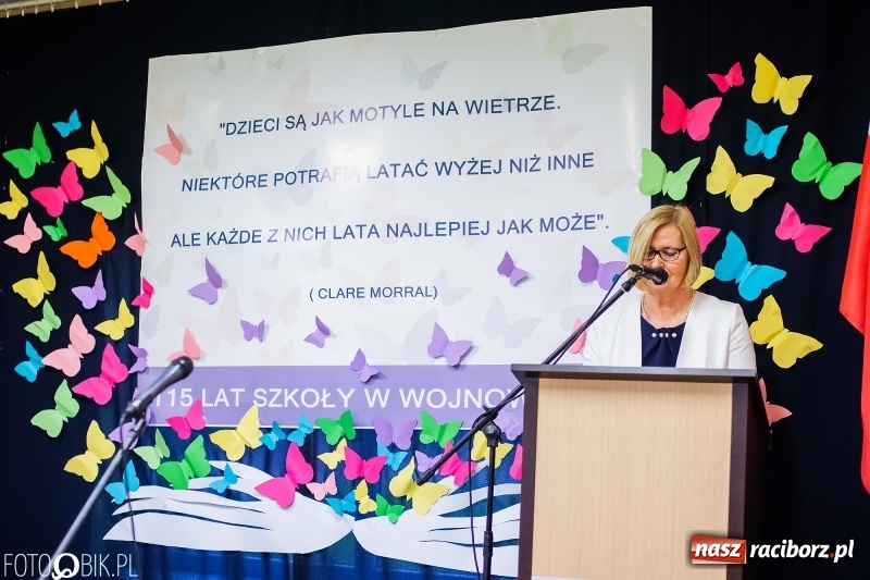 Zdjęcie w galerii na portalu naszraciborz.pl: Szkoła w Wojnowicach obchodzi 115-lecie powstania. Dziś jubilatka witała zacnych gości wiadomości z regionu