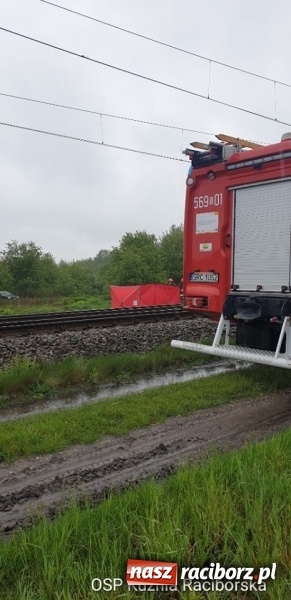 Zdjęcie w galerii na portalu naszraciborz.pl: Tragiczne zdarzenie na torach za Kuźnią Raciborską  wiadomości z regionu