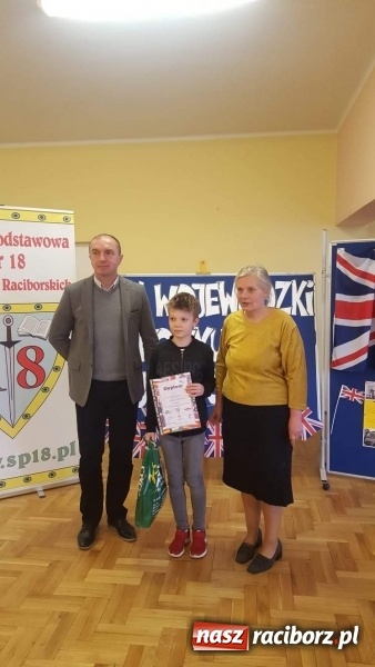 Zdjęcie w galerii na portalu naszraciborz.pl: Raciborzanie zwycięzcami wojewódzkich konkursów językowych w Szkole Podstawowej nr 18 wiadomości z regionu