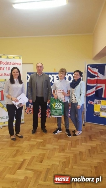 Zdjęcie w galerii na portalu naszraciborz.pl: Raciborzanie zwycięzcami wojewódzkich konkursów językowych w Szkole Podstawowej nr 18 wiadomości z regionu