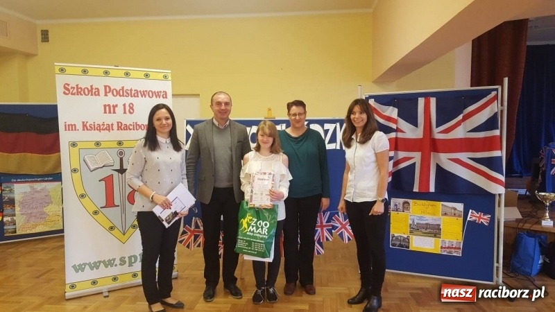 Zdjęcie w galerii na portalu naszraciborz.pl: Raciborzanie zwycięzcami wojewódzkich konkursów językowych w Szkole Podstawowej nr 18 wiadomości z regionu