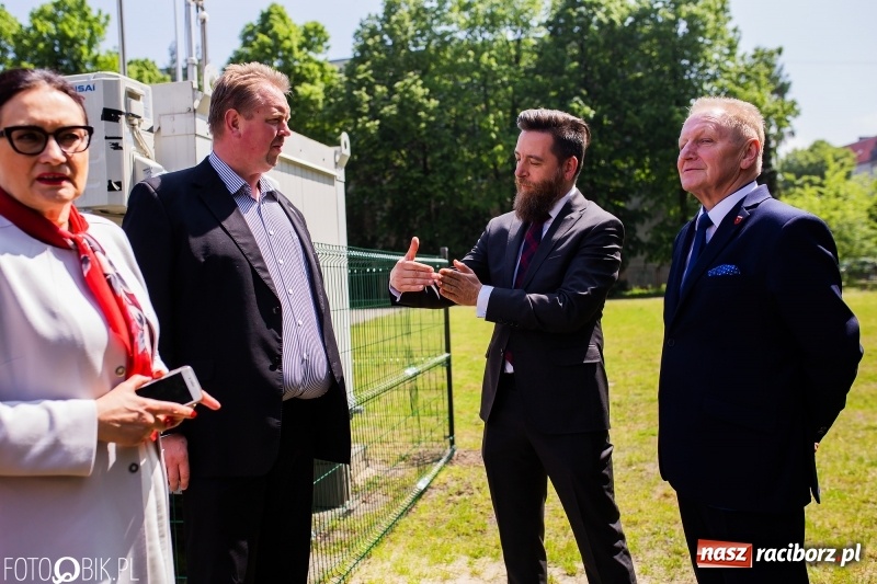 Zdjęcie w galerii na portalu naszraciborz.pl: Paweł Ciećko: Ta stacja to mercedes wśród tego typu urządzeń [FOTO i WIDEO] wiadomości z regionu