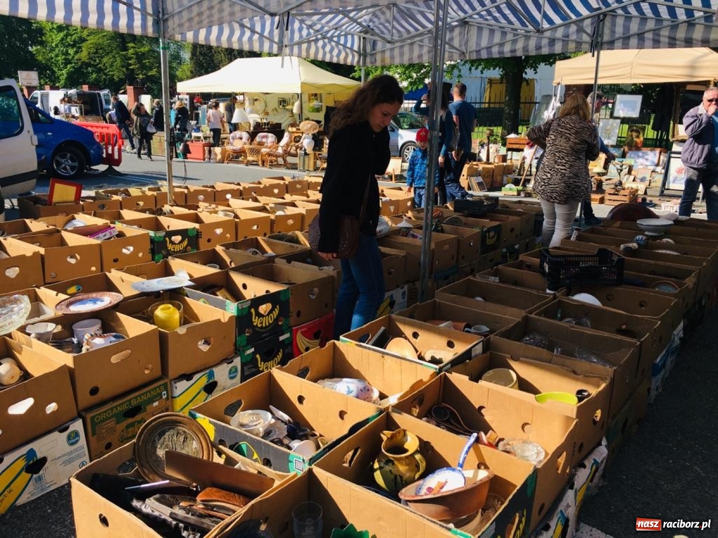 Zdjęcie w galerii na portalu naszraciborz.pl: Ruszył dwudniowy jarmark w Chałupkach  wiadomości z regionu