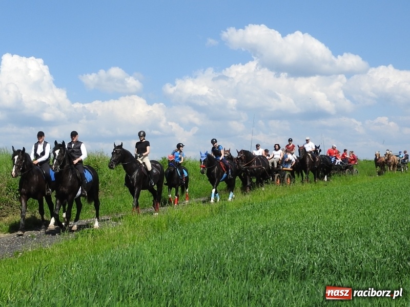 Zdjęcie w galerii na portalu naszraciborz.pl: Pierwsza konna procesja ze świętym Urbanem w Łubowicach wiadomości z regionu
