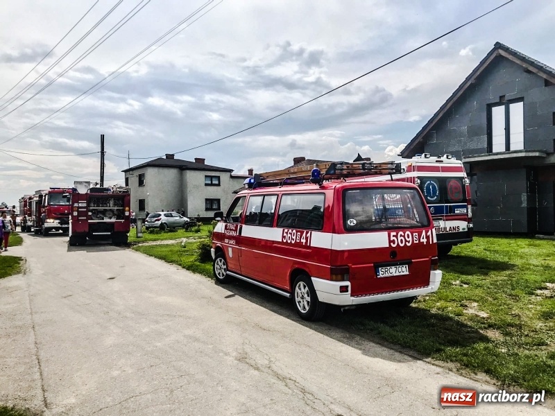 Zdjęcie w galerii na portalu naszraciborz.pl: Pięć osób poszkodowanych w pożarze w Łańcach. Użyli biopaliwa podczas grilla [FOTO i WIDEO]  wiadomości z regionu