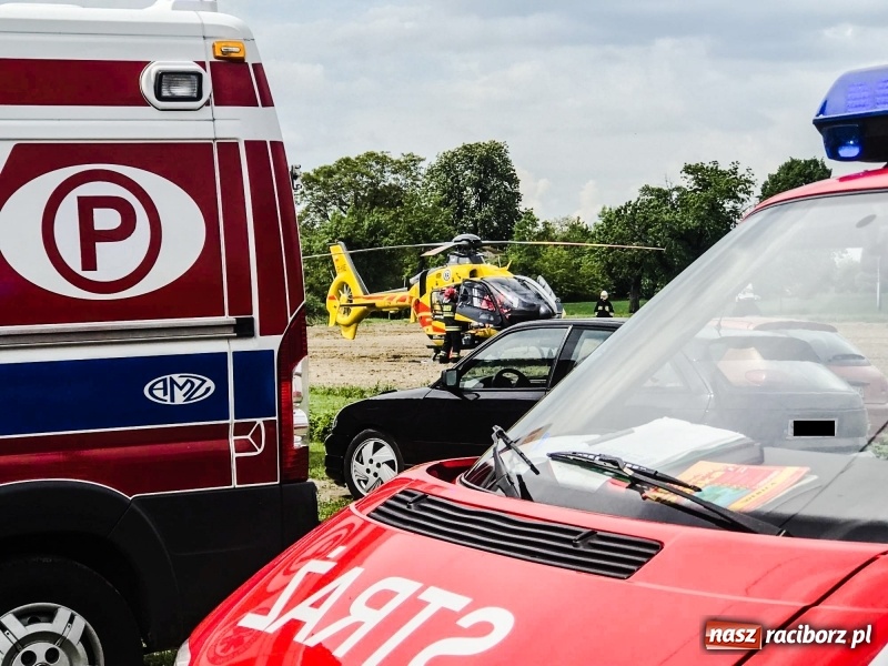 Zdjęcie w galerii na portalu naszraciborz.pl: Pięć osób poszkodowanych w pożarze w Łańcach. Użyli biopaliwa podczas grilla [FOTO i WIDEO]  wiadomości z regionu