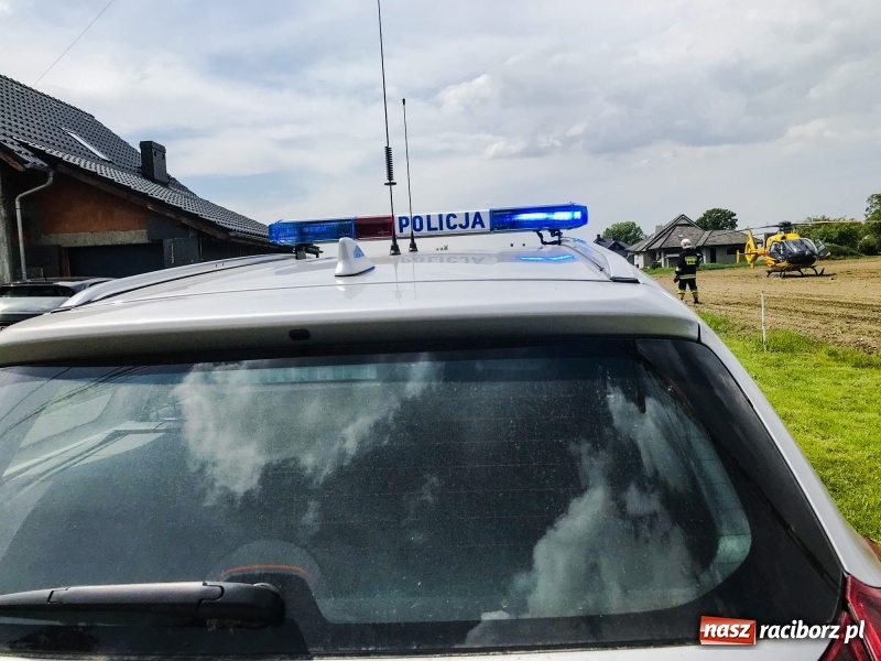 Zdjęcie w galerii na portalu naszraciborz.pl: Pięć osób poszkodowanych w pożarze w Łańcach. Użyli biopaliwa podczas grilla [FOTO i WIDEO]  wiadomości z regionu