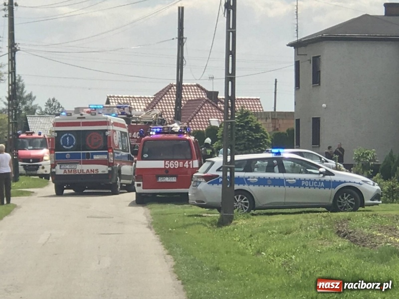 Zdjęcie w galerii na portalu naszraciborz.pl: Pięć osób poszkodowanych w pożarze w Łańcach. Użyli biopaliwa podczas grilla [FOTO i WIDEO]  wiadomości z regionu