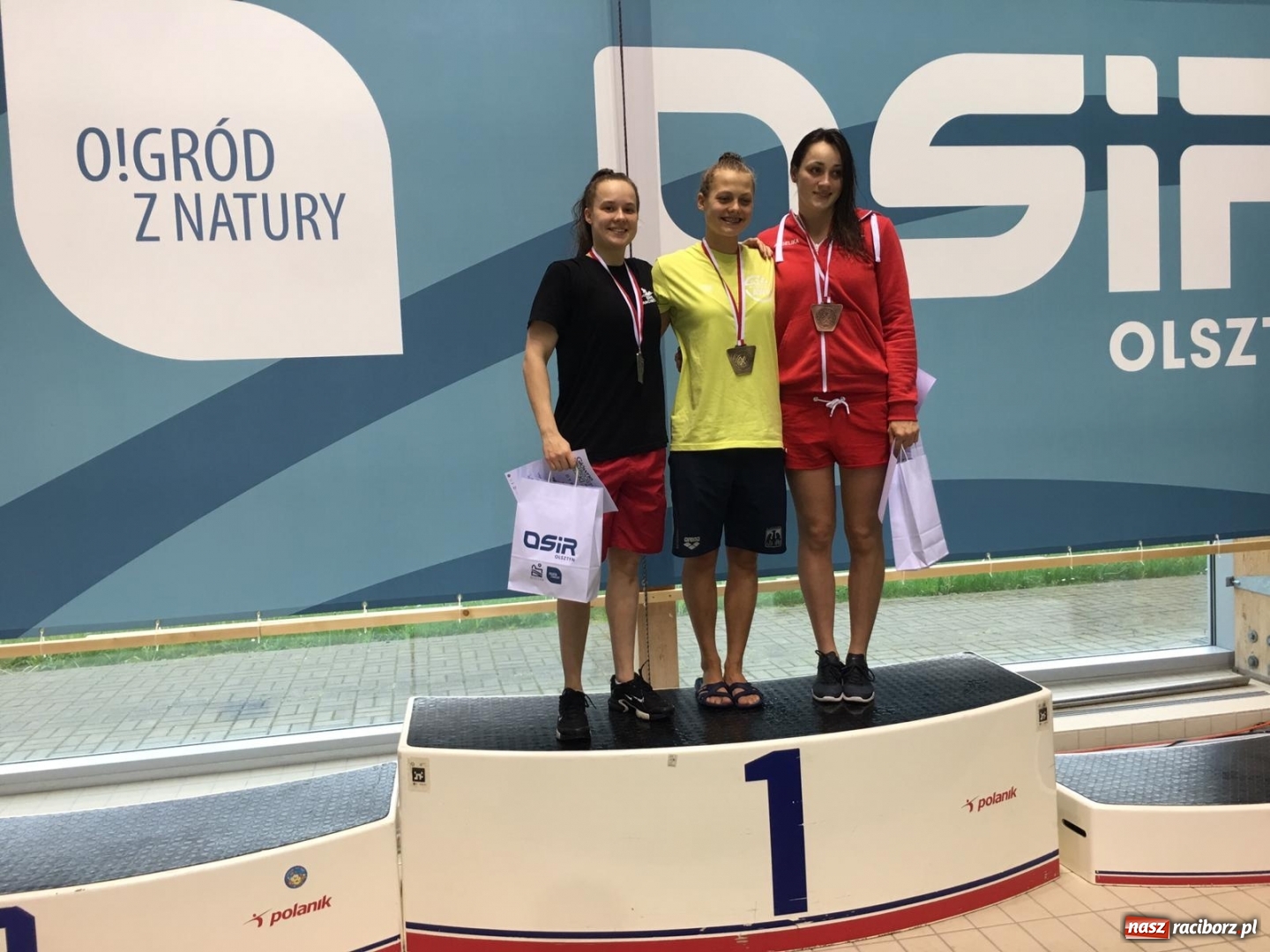 Zdjęcie w galerii na portalu naszraciborz.pl: Pływanie. Beata Maruszczyk ze srebrem i brązem wiadomości z regionu