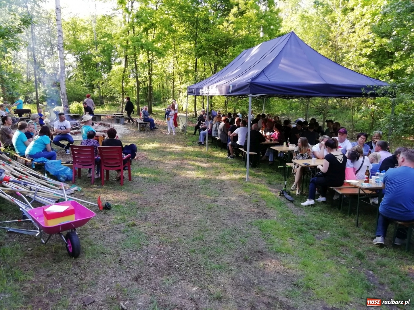 Zdjęcie w galerii na portalu naszraciborz.pl: Piknik przy grillu w Kuźni Raciborskiej wiadomości z regionu