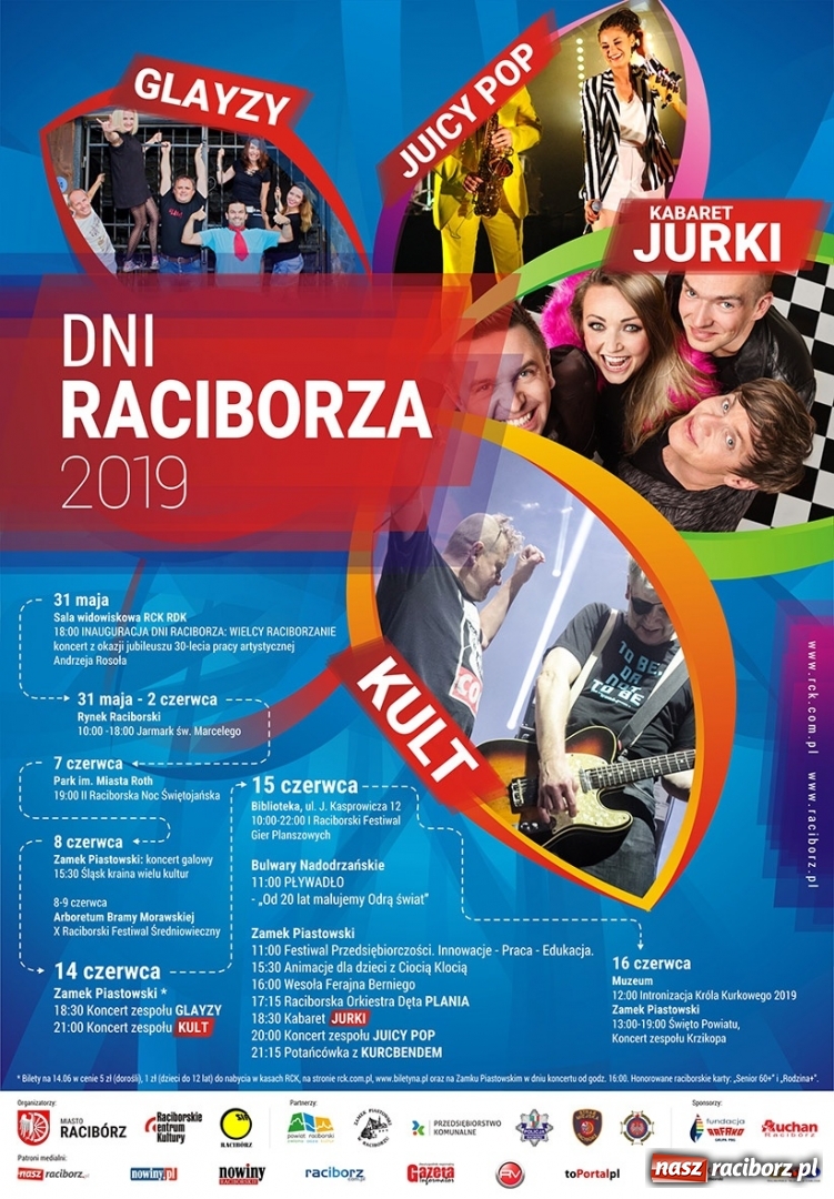 Zdjęcie w galerii na portalu naszraciborz.pl: Najnowsze informacje na temat Dni Raciborza wiadomości z regionu
