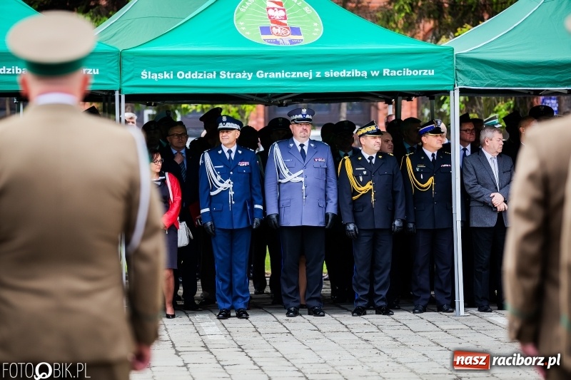 Zdjęcie w galerii na portalu naszraciborz.pl: Śląska Straż Graniczna świętowała. Uroczysty apel w raciborskiej komendzie [FOTO i WIDEO] wiadomości z regionu