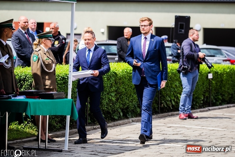 Zdjęcie w galerii na portalu naszraciborz.pl: Śląska Straż Graniczna świętowała. Uroczysty apel w raciborskiej komendzie [FOTO i WIDEO] wiadomości z regionu