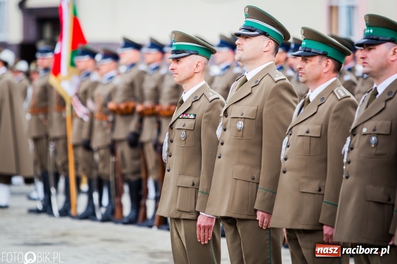 Zdjęcie w galerii na portalu naszraciborz.pl: Śląska Straż Graniczna świętowała. Uroczysty apel w raciborskiej komendzie [FOTO i WIDEO] wiadomości z regionu