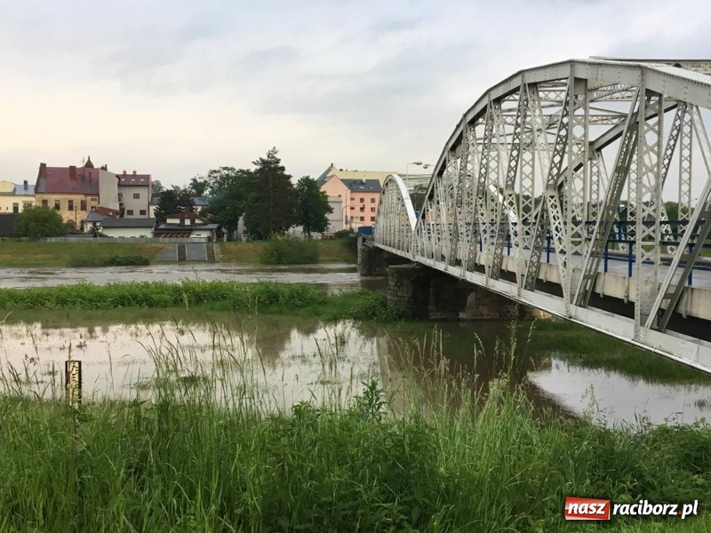Zdjęcie w galerii na portalu naszraciborz.pl: Pogotowie przeciwpowodziowe w Turzu i Rudzie. Polder w gotowości. Plaża bez obrony  wiadomości z regionu