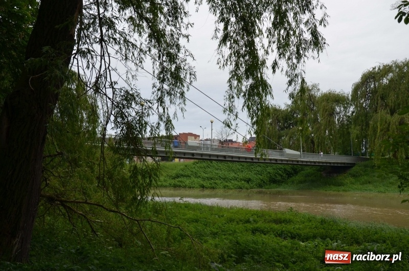 Zdjęcie w galerii na portalu naszraciborz.pl: Pogotowie przeciwpowodziowe w Turzu i Rudzie. Polder w gotowości. Plaża bez obrony  wiadomości z regionu