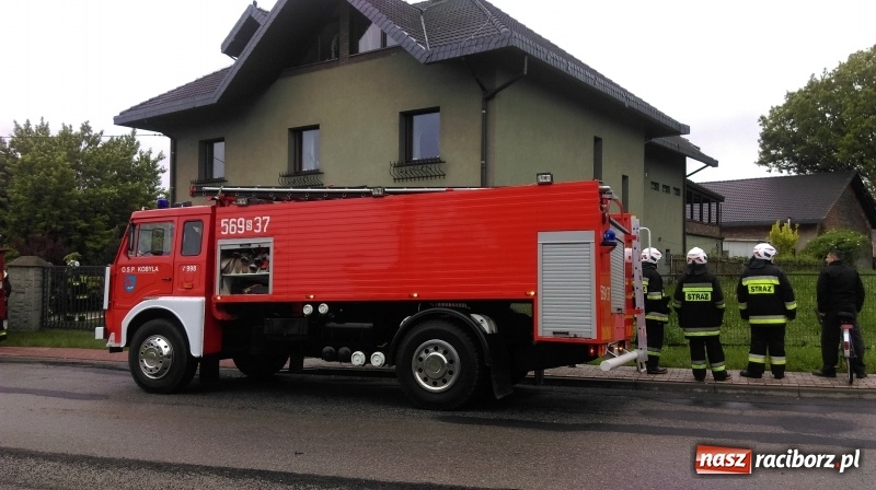 Zdjęcie w galerii na portalu naszraciborz.pl: Sześć zastępów strażaków w akcji w Łańcach  wiadomości z regionu