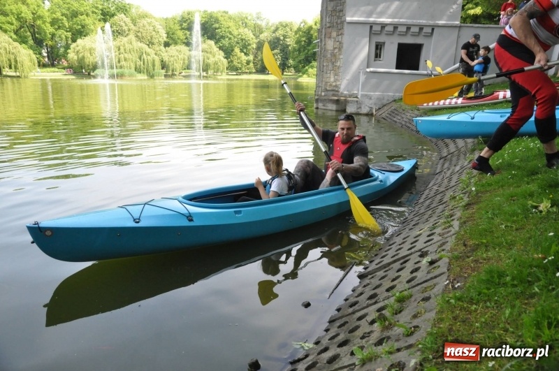 Zdjęcie w galerii na portalu naszraciborz.pl: Wiosłuj z nami. Piknik wodniacki w parku Roth [FOTO i WIDEO] wiadomości z regionu