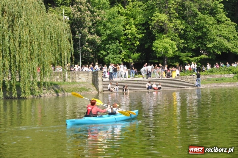 Zdjęcie w galerii na portalu naszraciborz.pl: Wiosłuj z nami. Piknik wodniacki w parku Roth [FOTO i WIDEO] wiadomości z regionu