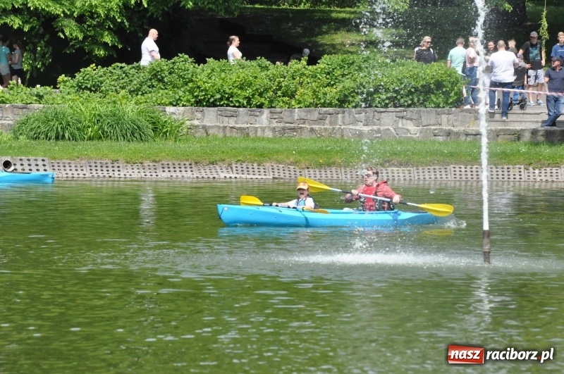 Zdjęcie w galerii na portalu naszraciborz.pl: Wiosłuj z nami. Piknik wodniacki w parku Roth [FOTO i WIDEO] wiadomości z regionu