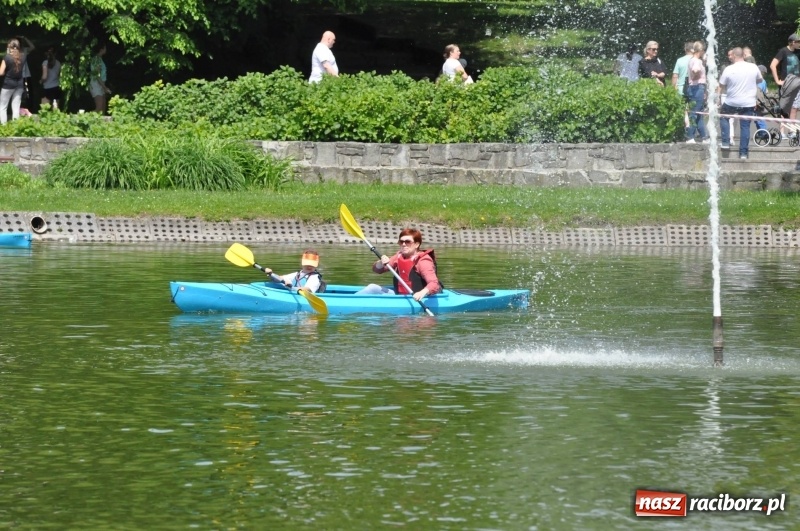 Zdjęcie w galerii na portalu naszraciborz.pl: Wiosłuj z nami. Piknik wodniacki w parku Roth [FOTO i WIDEO] wiadomości z regionu