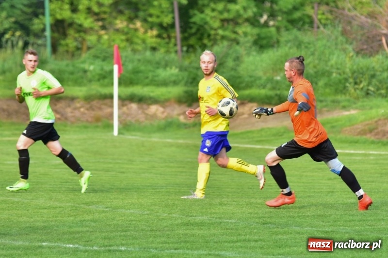 Zdjęcie w galerii na portalu naszraciborz.pl: Krzanowice przechyliły szalę zwycięstwa w pierwszej połowie wiadomości z regionu