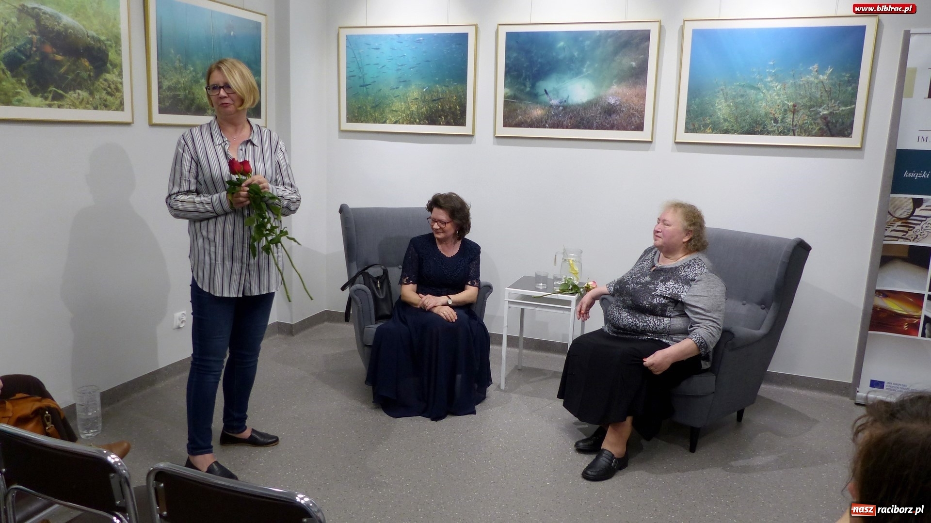 Zdjęcie w galerii na portalu naszraciborz.pl: Grażyna Drobek-Bukowska. Jubileusz 20-lecia wydawania książek  wiadomości z regionu