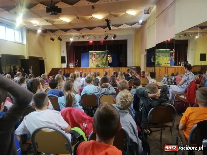 Zdjęcie w galerii na portalu naszraciborz.pl: Wilk i Zając zgromadzili tłumy dzieci wiadomości z regionu