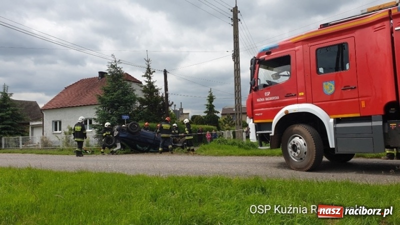 Zdjęcie w galerii na portalu naszraciborz.pl: Kierowca volvo przeszarżował w Turzu  wiadomości z regionu