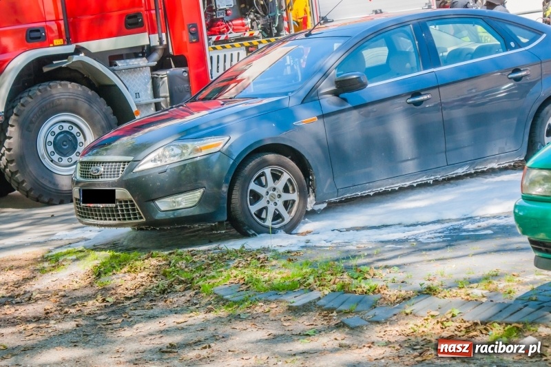 Zdjęcie w galerii na portalu naszraciborz.pl: Mondeo całe w pianie na Staszica  wiadomości z regionu