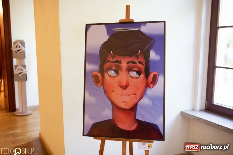 Zdjęcie w galerii na portalu naszraciborz.pl: Finisaż wystawy uczniów Liceum Plastycznego na Zamku Piastowskim wiadomości z regionu