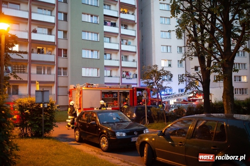 Zdjęcie w galerii na portalu naszraciborz.pl: Dym z mieszkania na Pomnikowej poderwał zastępy strażaków [FOTO] wiadomości z regionu