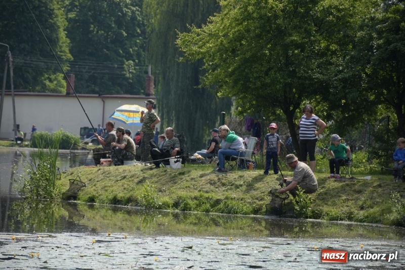 Zdjęcie w galerii na portalu naszraciborz.pl: Wędkarski Dzień Dziecka na Trzecioku  wiadomości z regionu