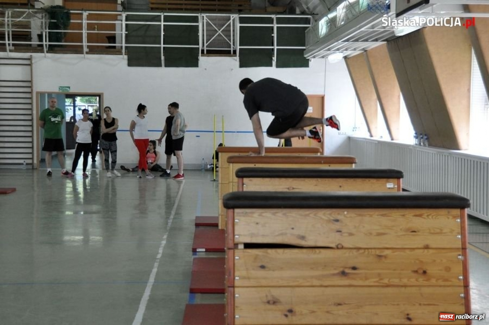 Zdjęcie w galerii na portalu naszraciborz.pl: Śląska policja pokazała pierwszy etap rekrutacji kandydatów do służby [wideo]  wiadomości z regionu