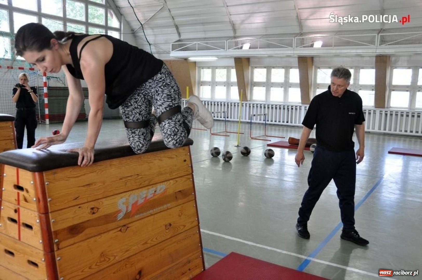 Zdjęcie w galerii na portalu naszraciborz.pl: Śląska policja pokazała pierwszy etap rekrutacji kandydatów do służby [wideo]  wiadomości z regionu