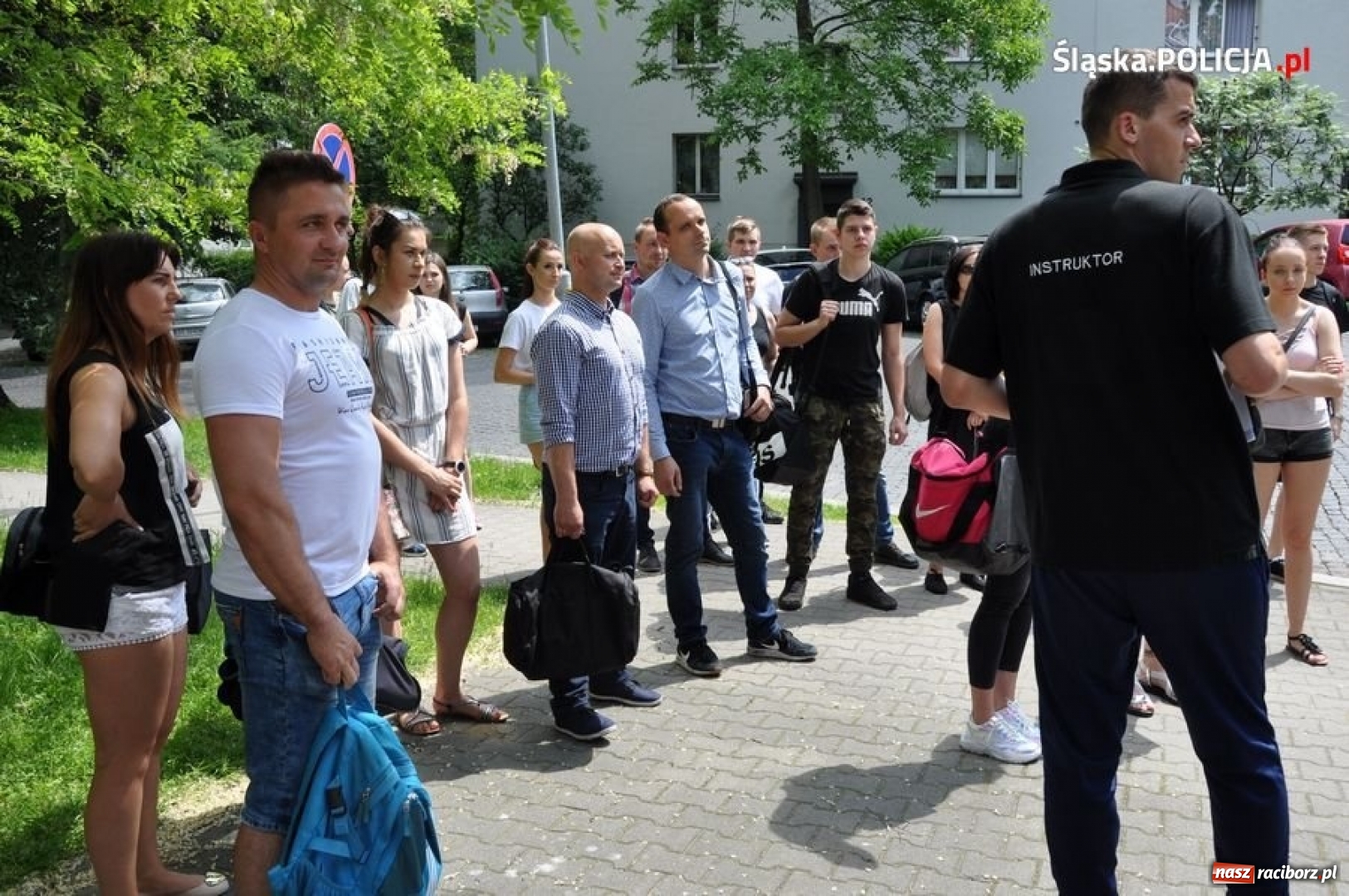 Zdjęcie w galerii na portalu naszraciborz.pl: Śląska policja pokazała pierwszy etap rekrutacji kandydatów do służby [wideo]  wiadomości z regionu