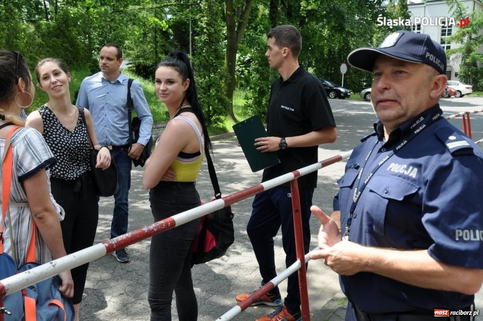 Zdjęcie w galerii na portalu naszraciborz.pl: Śląska policja pokazała pierwszy etap rekrutacji kandydatów do służby [wideo]  wiadomości z regionu
