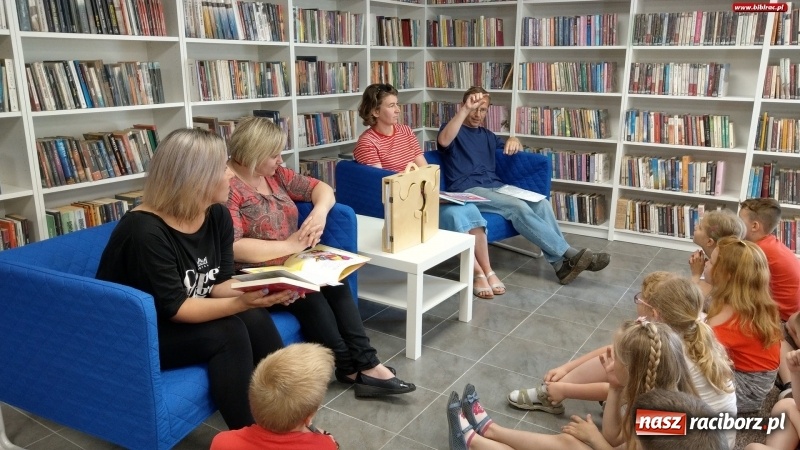 Zdjęcie w galerii na portalu naszraciborz.pl: Pani od wierszyków. W Raciborzu trwa Tydzień Czytania Dzieciom  wiadomości z regionu