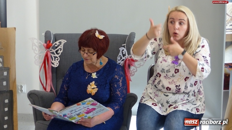 Zdjęcie w galerii na portalu naszraciborz.pl: Pani od wierszyków. W Raciborzu trwa Tydzień Czytania Dzieciom  wiadomości z regionu
