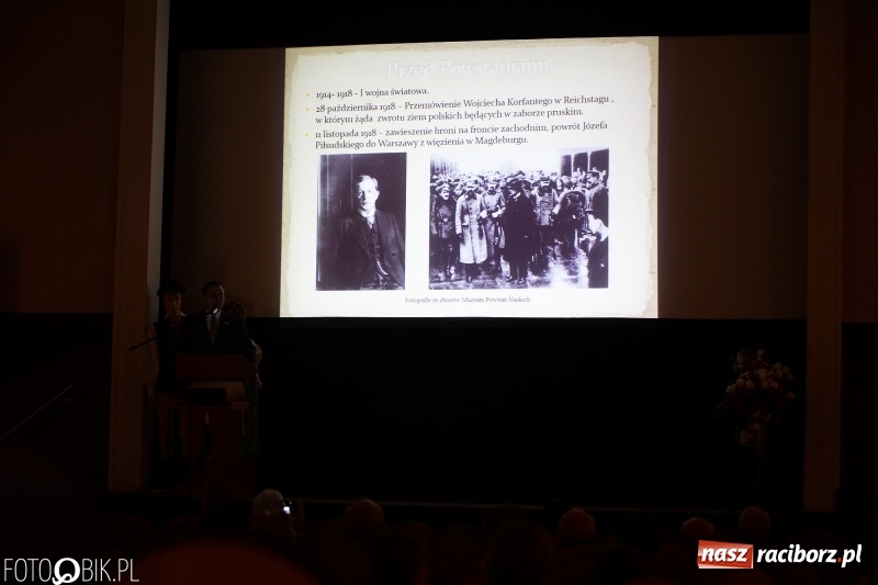 Zdjęcie w galerii na portalu naszraciborz.pl: Stulecie Powstań Śląskich w DK Strzecha  wiadomości z regionu