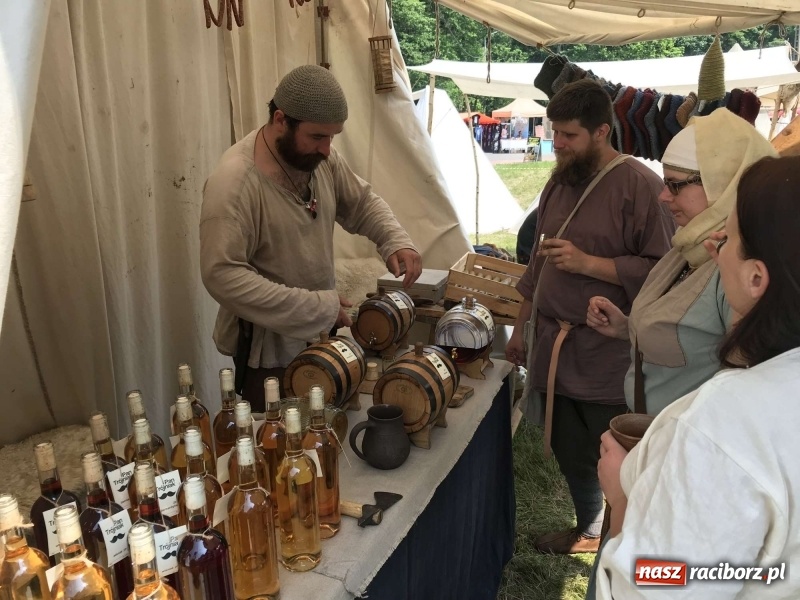 Zdjęcie w galerii na portalu naszraciborz.pl: Siła żywiołów. Minister i stu wojów zjechało do Raciborza na festiwal średniowieczny wiadomości z regionu