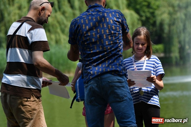 Zdjęcie w galerii na portalu naszraciborz.pl: Zmagania wodniackie na stawie gondolowym  wiadomości z regionu